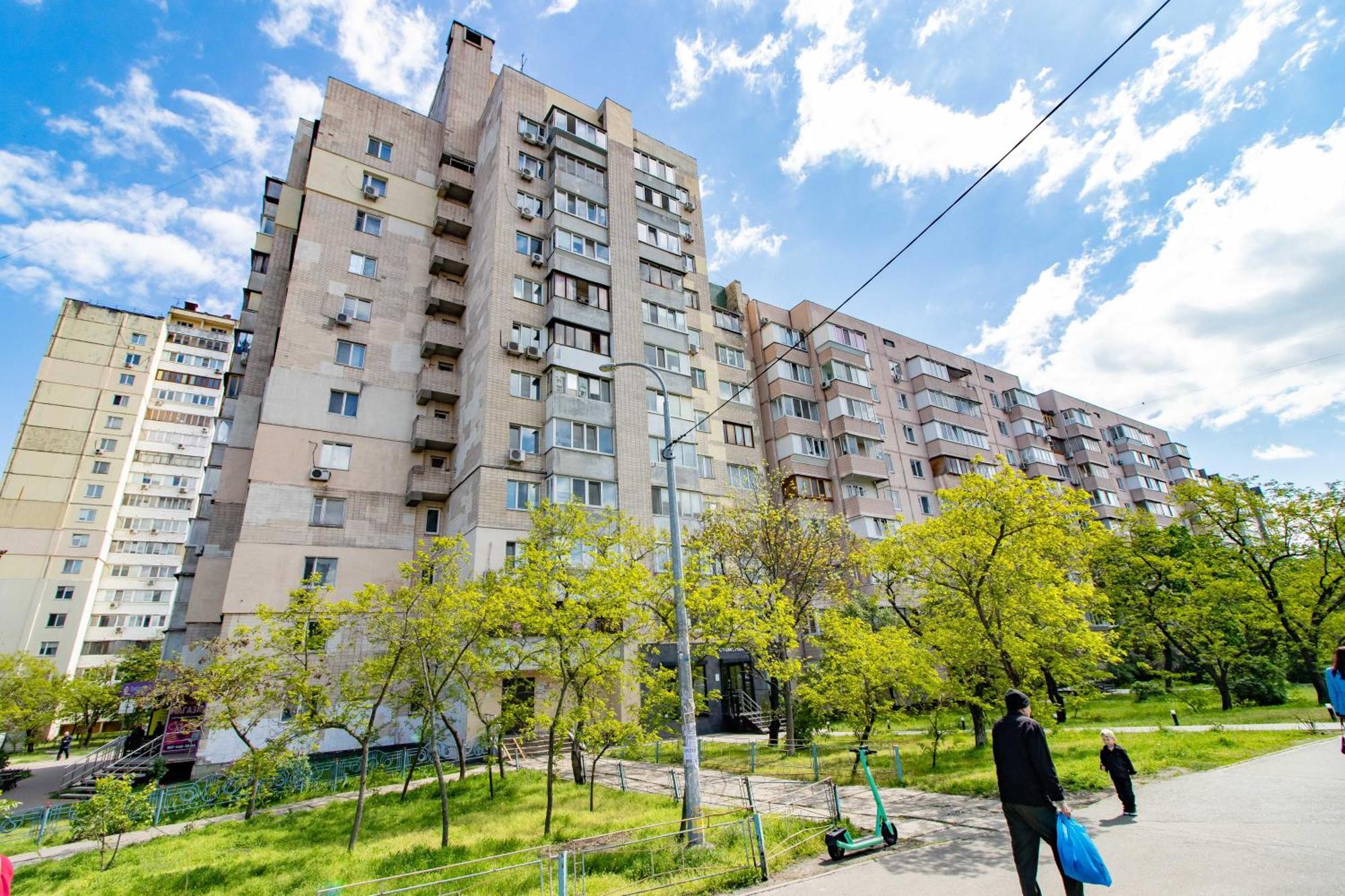 Kvartirkoff Na Obolonskom 40 Kiew Exterior foto